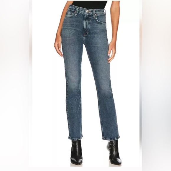 Agolde Vintage High Rise Bootcut 100% Organic Cotton Jeans sz 27 - Picture 1 of 13